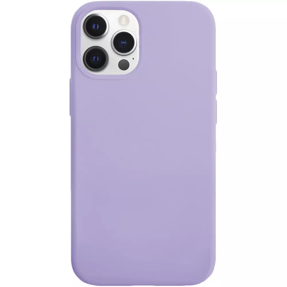 Чехол «vlp» Silicone Сase для iPhone 12/12 Pro, фиолетовый