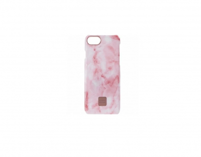 Чехол Happy Plugs Slim iPhone 7 Plus/8 Plus Marble, розовый мрамор