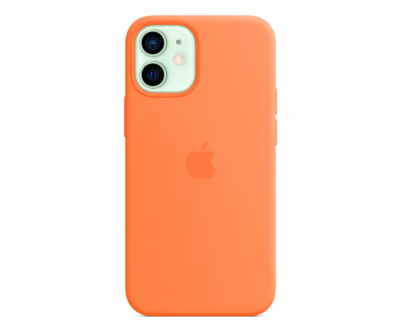 Чехол IMagSafe Silicone Case для iPhone 12 mini (MHKN3ZE/A), кумкват