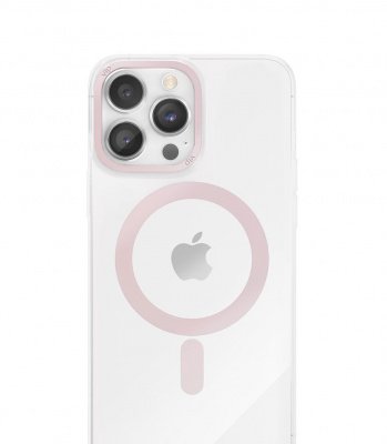 Чехол vlp Line Case with MagSafe для iPhone 14 ProMax, розовый 2