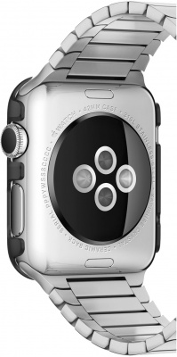 Клип-кейс Spigen Apple Watch (38mm) Thin Fit, серебристый