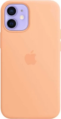 Чехол Apple Silicone Case with MagSafe для iPhone 12 mini (MJYW3ZE/A), светло-абрикосовый